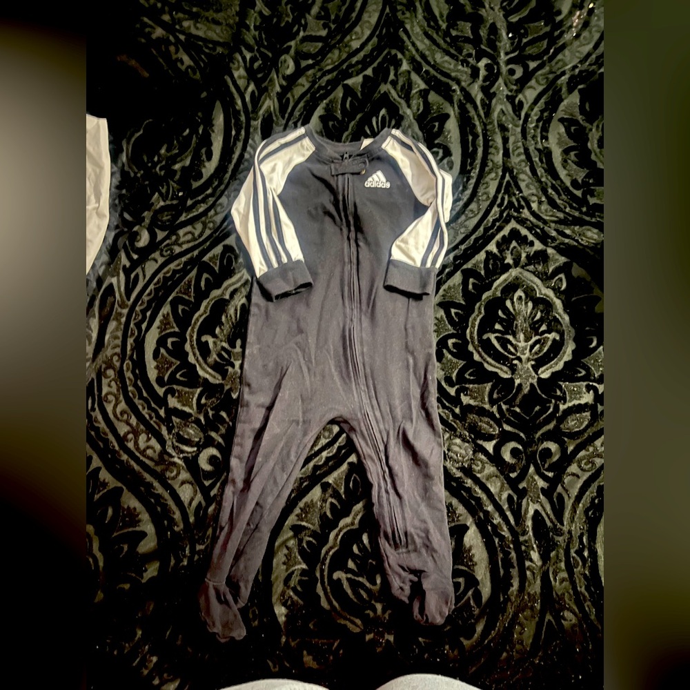 Adidas one piece zip up onesie